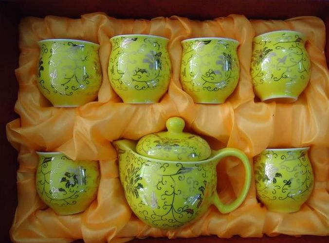 供应订做景德镇陶瓷茶具生产厂家 茶具批发零售